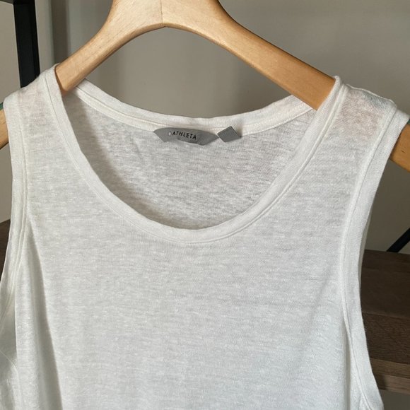 Athleta Knit Linen Sleeveless Tank - Picture 3 of 12